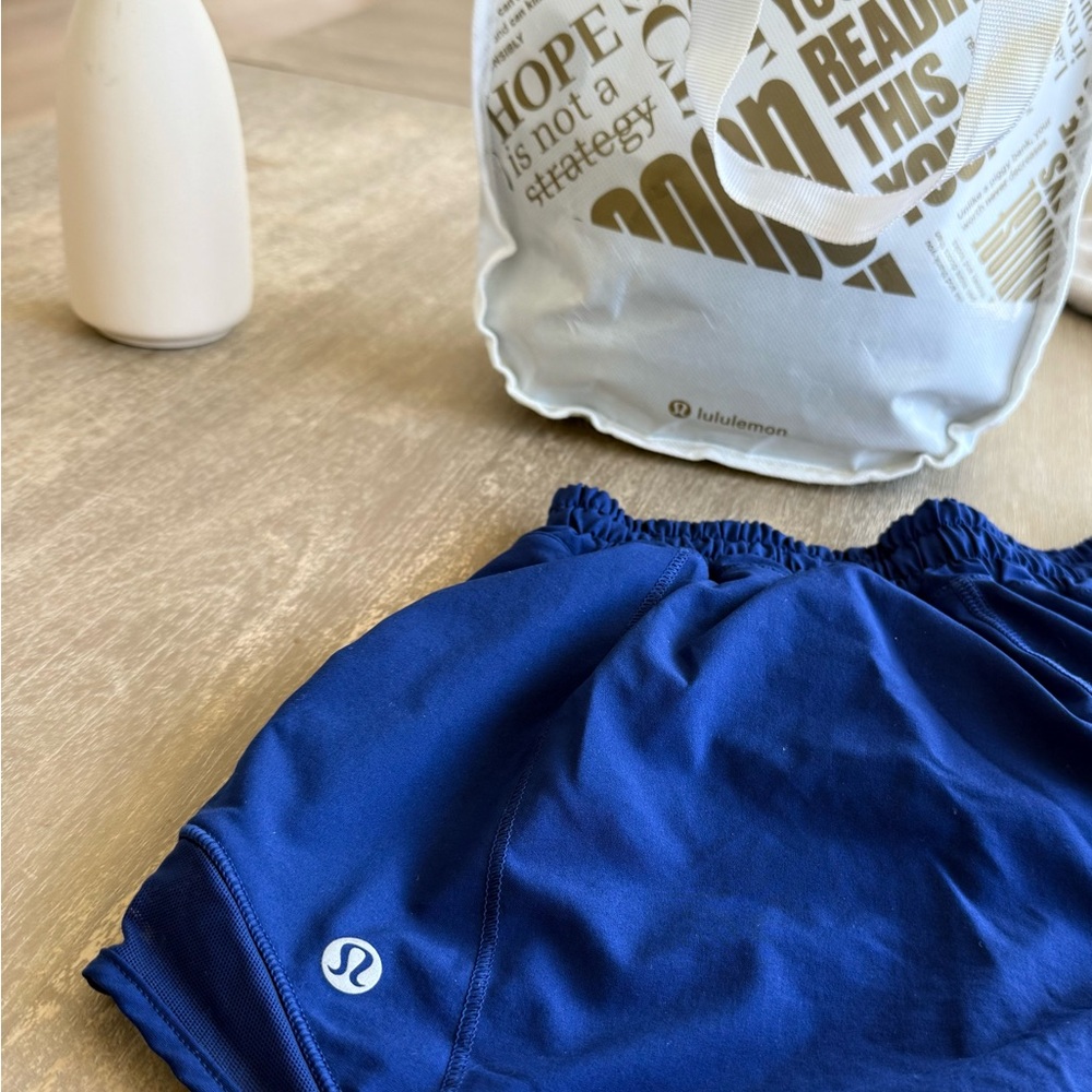 lululemon athletica Blue Athletic Shorts for Performance
